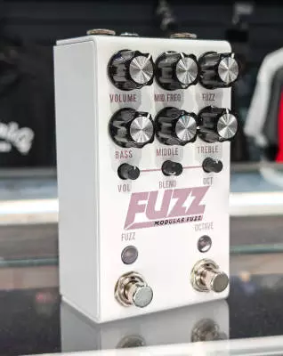Jackson Audio FUZZ Modular Fuzz Pedal - White and Pink